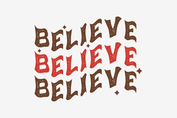 Believe Retro Christmas Svg Review