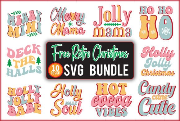 Free Retro Christmas SVG Bundle Review