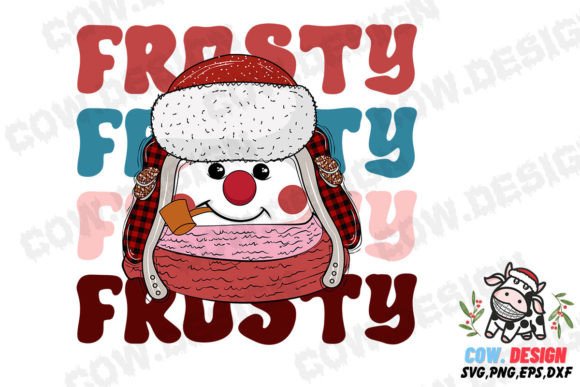 Frosty Snowman Retro Christmas SVG Review