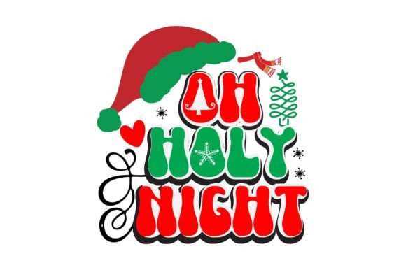 Oh, Holy Night Retro Christmas Svg Review