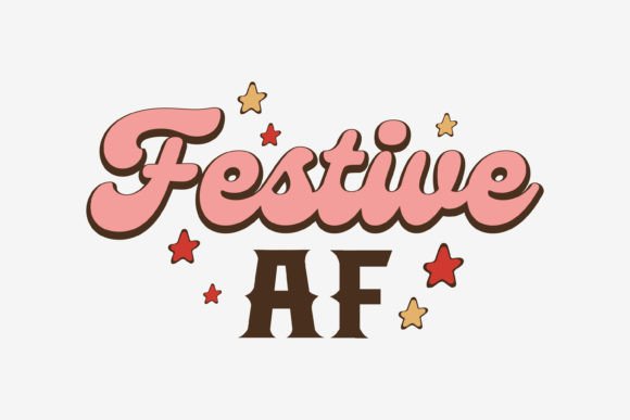 Retro Christmas SVG Festive AF Review