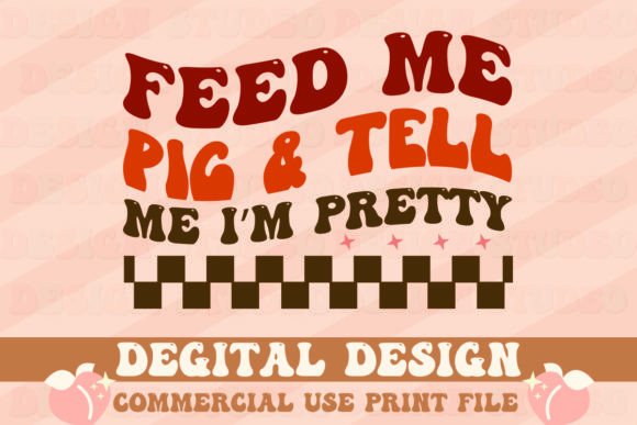 Retro Design SVG,feed Me Pic and Tell Me
