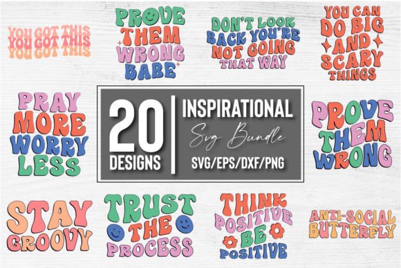 Retro Inspirational Svg Bundle Vol 1: Designer Review