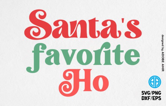 Santa’s Favorite Ho Retro Christmas SVG Review